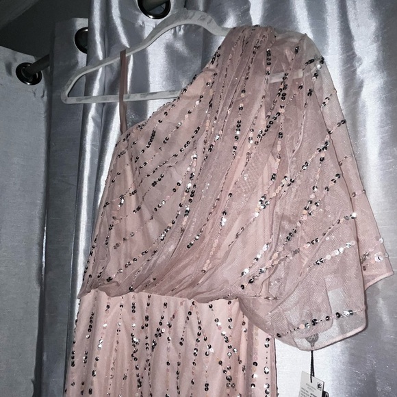 Adrianna Pappel dress, blush, size 4 - Picture 1 of 5